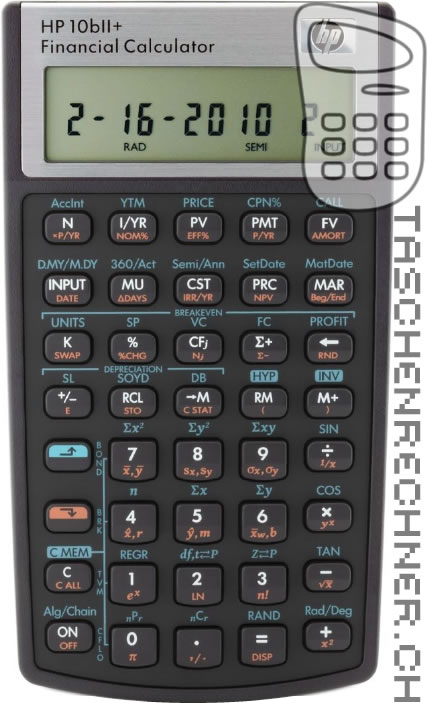 Calculatrice financière Casio
